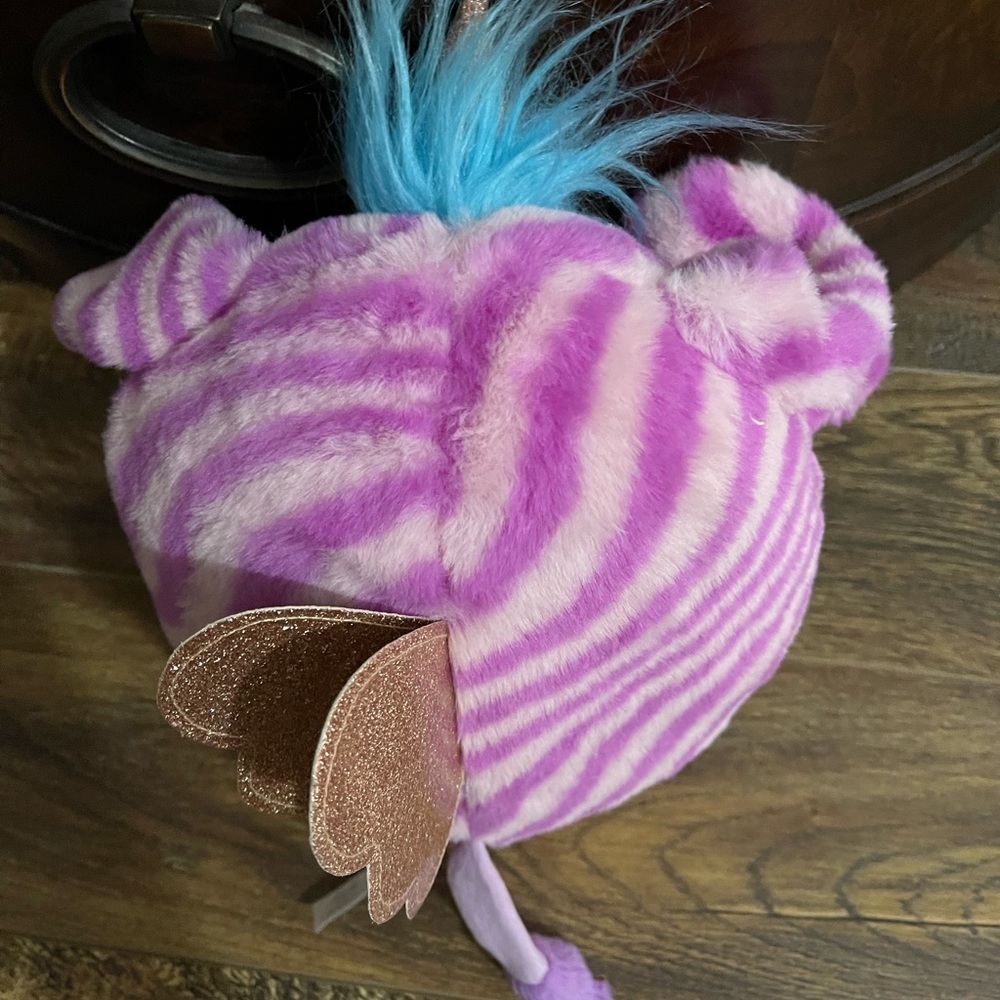 Rainbocorns Purple Unicorn Elephant w Wings - Picture 4 of 6